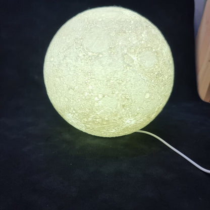 3D-Printed Moon Lamp